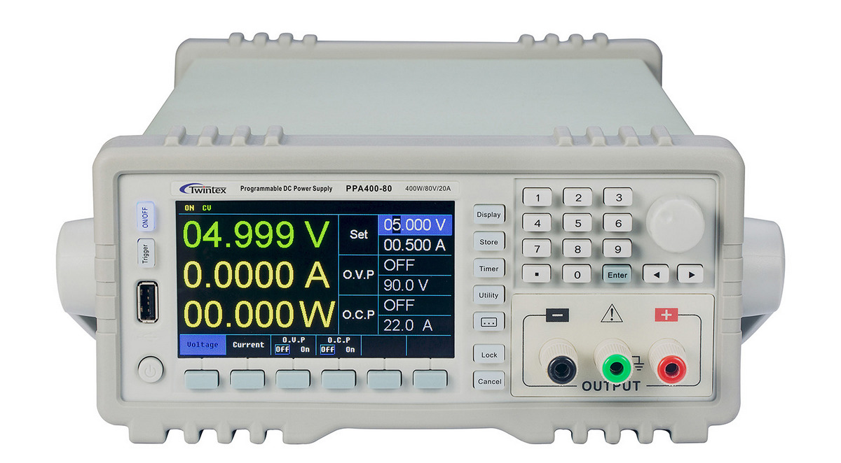 Источник питания постоянного тока программируемый с одним выходом TWINTEX PPA-1500-150 Амперметры