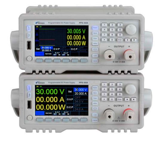 Источник питания постоянного тока программируемый с одним выходом TWINTEX PPS-12H75 Амперметры