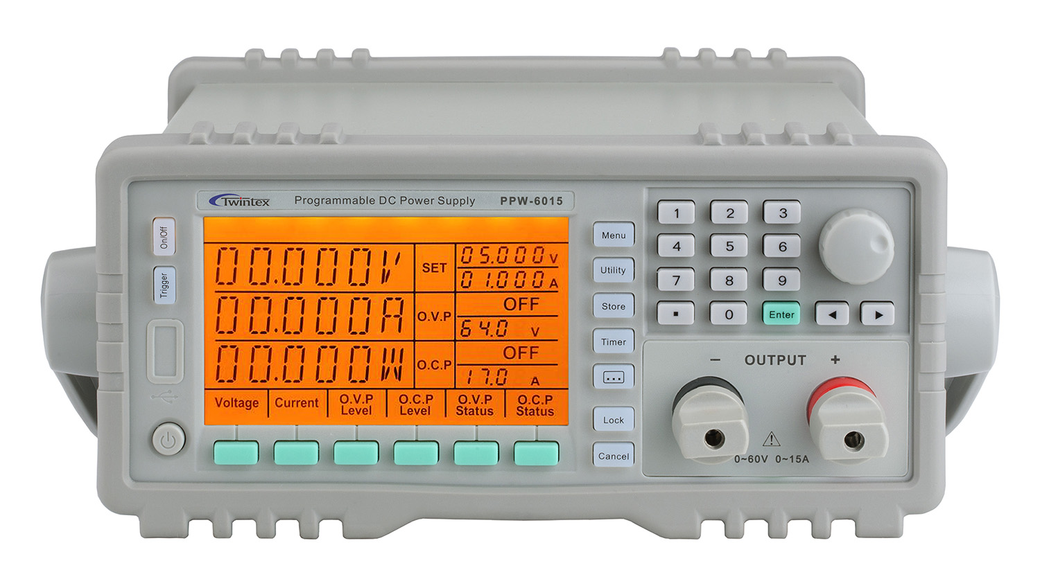 Источник питания постоянного тока программируемый с одним выходом TWINTEX PPW-12H75 Амперметры