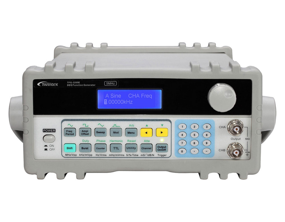 Генератор цифровых сигналов с двойным выходом DDS TWINTEX TFG-3205E Котельная автоматика