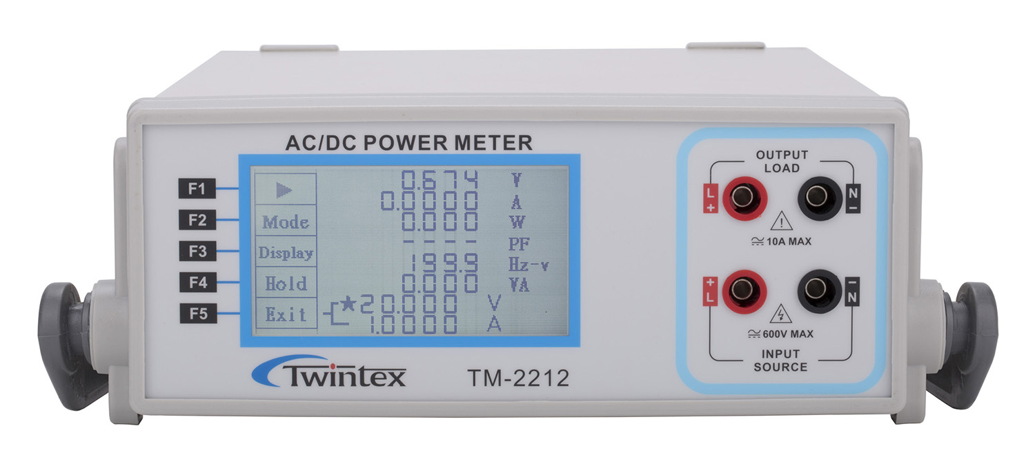 Измеритель мощности переменного / постоянного тока TWINTEX TM-2212 Амперметры